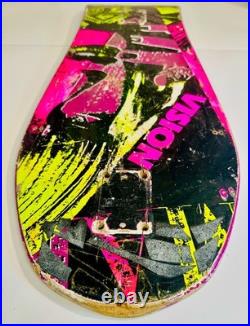 Vintage RARE 1986 Vision Aggressor 1 Skateboard Deck OG Old School Vintage RARE 1986 Vision Aggressor 1 Skateboard Deck OG Old School