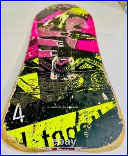 Vintage RARE 1986 Vision Aggressor 1 Skateboard Deck OG Old School Vintage RARE 1986 Vision Aggressor 1 Skateboard Deck OG Old School