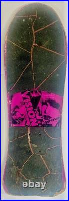 Vintage RARE 1986 Vision Aggressor 1 Skateboard Deck OG Old School Vintage RARE 1986 Vision Aggressor 1 Skateboard Deck OG Old School