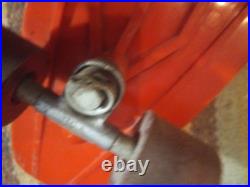 Vintage RARE Big Red Skateboard Sport Supergrip Red Banana Deck 27.5 Collector