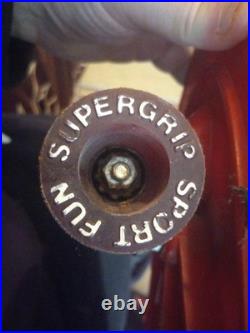 Vintage RARE Big Red Skateboard Sport Supergrip Red Banana Deck 27.5 Collector