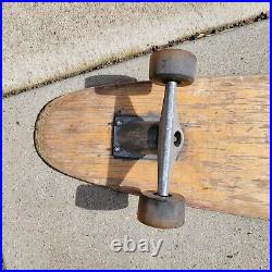 Vintage RARE Dale Velzy Longboard Skateboard Length 47 Width 9.5