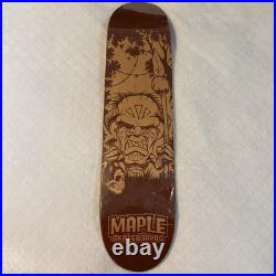 Vintage Rare 1997 Maple Tiki Design Skateboard Deck 7.25 x 30.75 Vintage Rare 1997 Maple Tiki Design Skateboard Deck 7.25 x 30.75