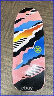 Vintage Rare 80's Brand X Skateboard Deck Original