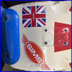 Vintage Rare 80's Sims Kamikaze Skateboard Deck Used VERY COLLECTABLE Vintage Rare 80's Sims Kamikaze Skateboard Deck Used VERY COLLECTABLE