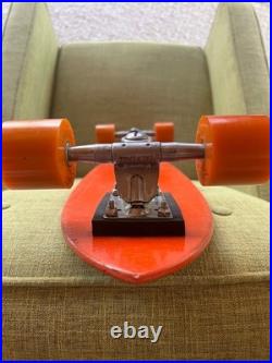 Vintage Rare Bahne Skateboard with OG Grip Tape Never used 27 1970'S Skateboard
