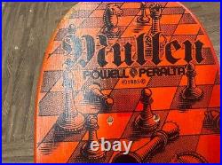 Vintage Rare Powell Peralta Rodney Mullen 1985 Bones Freestyle Skateboard OG