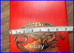 Vintage Rare Powell Peralta Rodney Mullen 1985 Bones Freestyle Skateboard OG