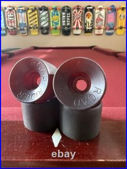 Vintage Road Ridder Santa Cruz Red Skateboard Wheels Rare Old School Alva Acs