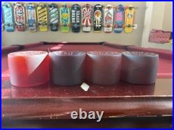 Vintage Road Ridder Santa Cruz Red Skateboard Wheels Rare Old School Alva Acs