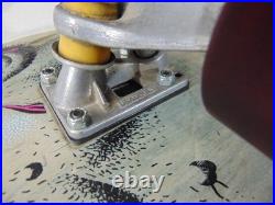 Vintage Rob Roskopp Skateboard Santa Cruz Face 36 x 10 Deadbolt Trucks