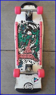 Vintage Rob Roskopp Skateboard Santa Cruz Natas 6 HOUR LABOR DAY SALE