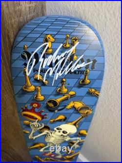 Vintage Rodney Mullen Powell Peralta Skateboard Rare Signed Reissue Santa Cruz