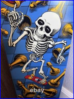Vintage Rodney Mullen Powell Peralta Skateboard Rare Signed Reissue Santa Cruz