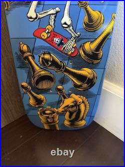 Vintage Rodney Mullen Powell Peralta Skateboard Rare Signed Reissue Santa Cruz