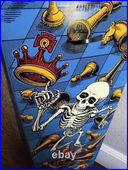 Vintage Rodney Mullen Powell Peralta Skateboard Rare Signed Reissue Santa Cruz