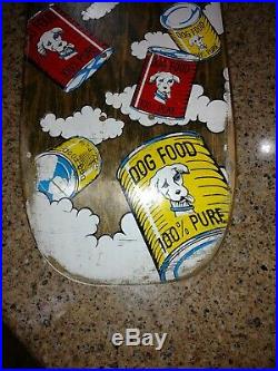 Vintage Rodney Mullen World Industries Dog Food Skateboard Deck 1989 VERY RARE