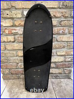 Vintage Roller Derby Fly Skull Skateboard Deck Wall Hanger Rare