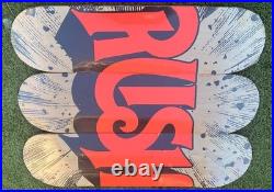 Vintage Rush Anniversary Skateboard Set of 3 New Old Stock NOS