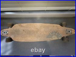 Vintage SECTOR 9 Burleigh Bamboo Longboard Skateboard Deck. 41