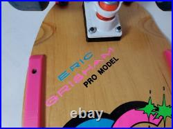 Vintage SGI Sure Grip Eric Grisham PRO MODEL Skateboard AS IS