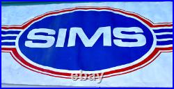 Vintage SIMS Original Skateboard Company Banner Poster OG Advertisement