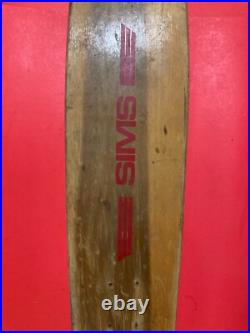 Vintage SIMS Superlight Skateboard Deck 33 Vintage SIMS Superlight Skateboard Deck 33