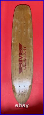 Vintage SIMS Superlight Skateboard Deck 33 Vintage SIMS Superlight Skateboard Deck 33