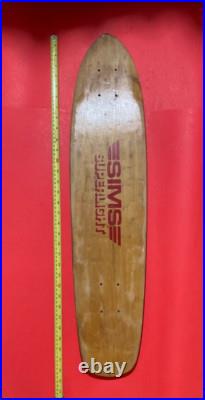 Vintage SIMS Superlight Skateboard Deck 33 Vintage SIMS Superlight Skateboard Deck 33