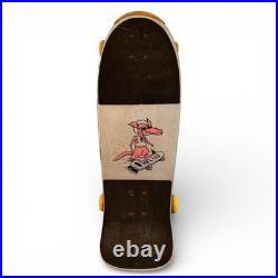Vintage SOL-EFFECT Skull Skateboard