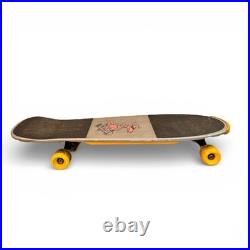 Vintage SOL-EFFECT Skull Skateboard