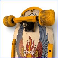 Vintage SOL-EFFECT Skull Skateboard