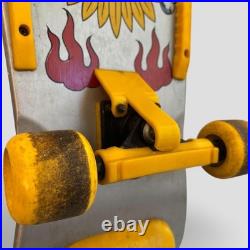 Vintage SOL-EFFECT Skull Skateboard