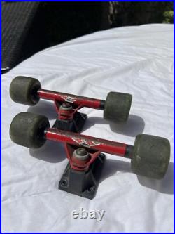 Vintage San Diego Trucking Company Skateboard Chromoly Trucks Independent 80s Vintage San Diego Trucking Company Skateboard Chromoly Trucks Independent 80s