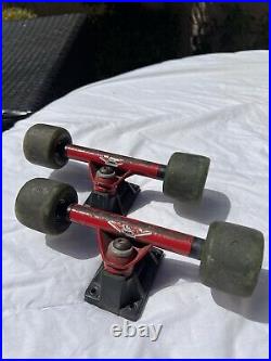 Vintage San Diego Trucking Company Skateboard Chromoly Trucks slimeball G&s 80s