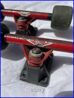 Vintage San Diego Trucking Company Skateboard Chromoly Trucks slimeball G&s 80s