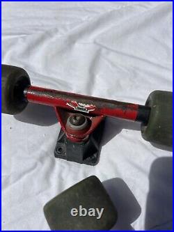 Vintage San Diego Trucking Company Skateboard Chromoly Trucks slimeball G&s 80s