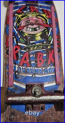 Vintage Santa Cruz Claus Grabke Exploding Clock Skateboard Rare Original