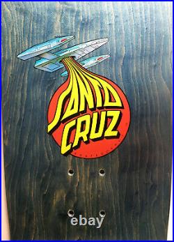 Vintage Santa Cruz Jim Phillips Deck 33x 9 Skateboard NOS Never Ridden