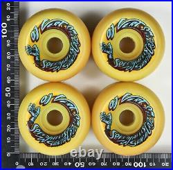 Vintage Santa Cruz OJ Vert Speed Wheels Screaming Hand Skateboard 59mm 97A NOS