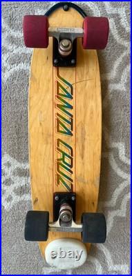 Vintage Santa Cruz Skateboard Complete 70s Original 5 Ply