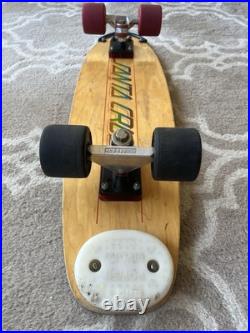 Vintage Santa Cruz Skateboard Complete 70s Original 5 Ply