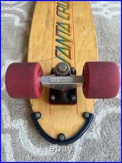 Vintage Santa Cruz Skateboard Complete 70s Original 5 Ply