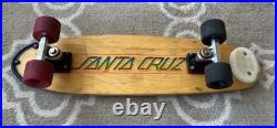 Vintage Santa Cruz Skateboard Complete 70s Original 5 Ply