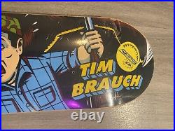 Vintage Santa Cruz Skateboard Tim Brauch