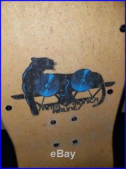 Vintage Santa Monica Airlines Natas Kaupas (panther 3) Rare Skateboard OJII ST
