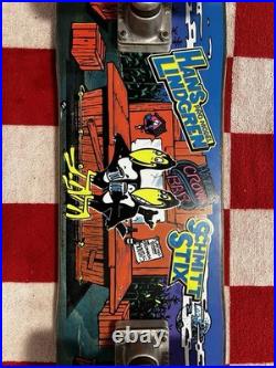 Vintage Schmitt Stix Hans Lindgren Crow Bar Freestyle Skateboard Tracker Trucks