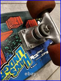 Vintage Schmitt Stix Hans Lindgren Crow Bar Freestyle Skateboard Tracker Trucks