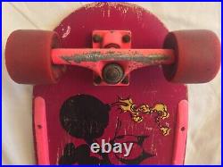 Vintage SeaFlex Felix Boom Rare Skateboard Boomcat 1982 Kryptonics Pink Complete