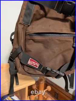 Vintage Shorty's Skateboard Backpack Brown 90s